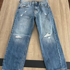 Old Navy High-Rise Slouchy Straight Jeans – Girls Size 12